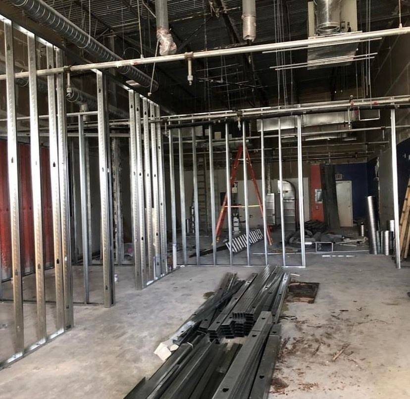 Commercial construction projects